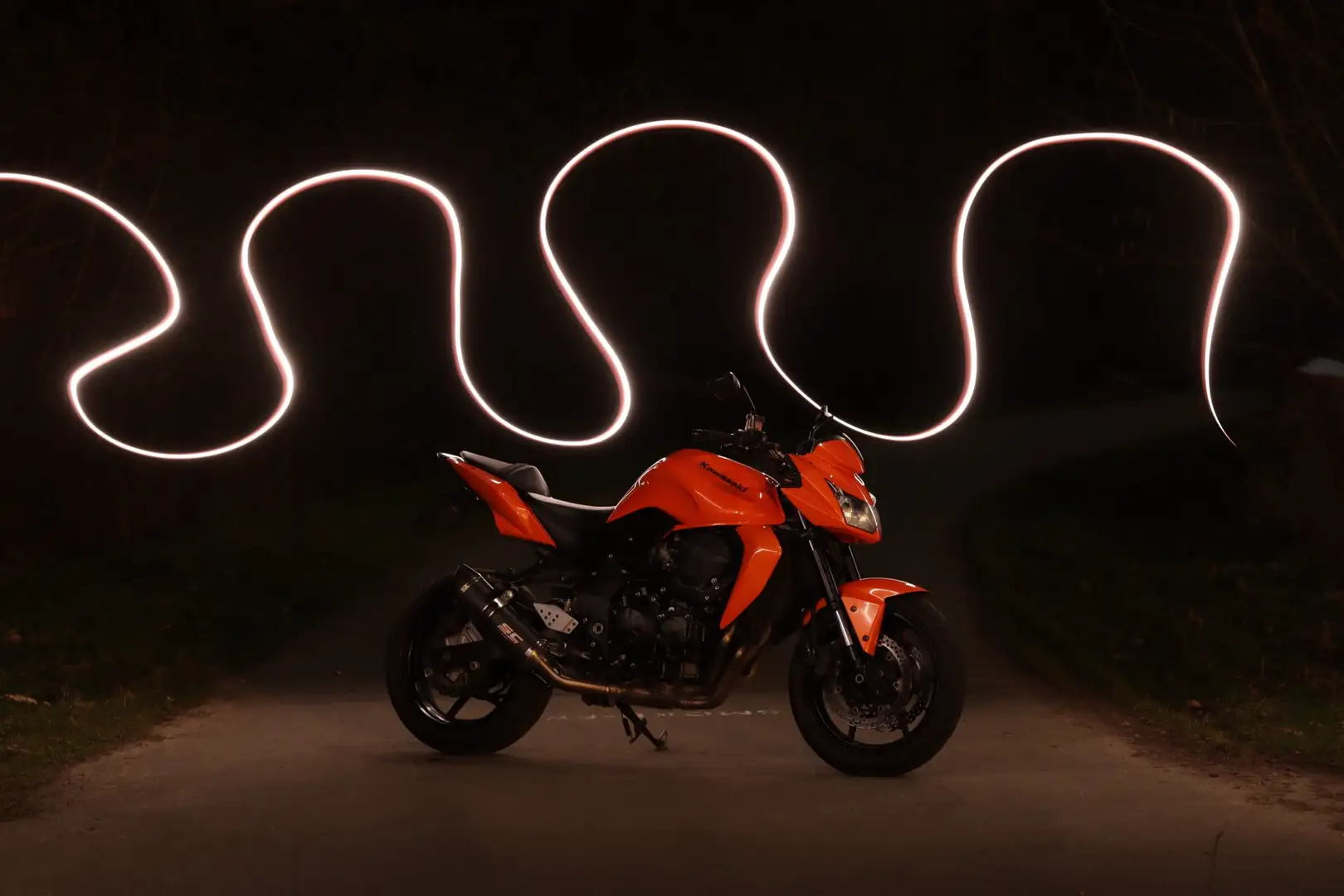 Kawasaki Z 750 Portocaliu - 1