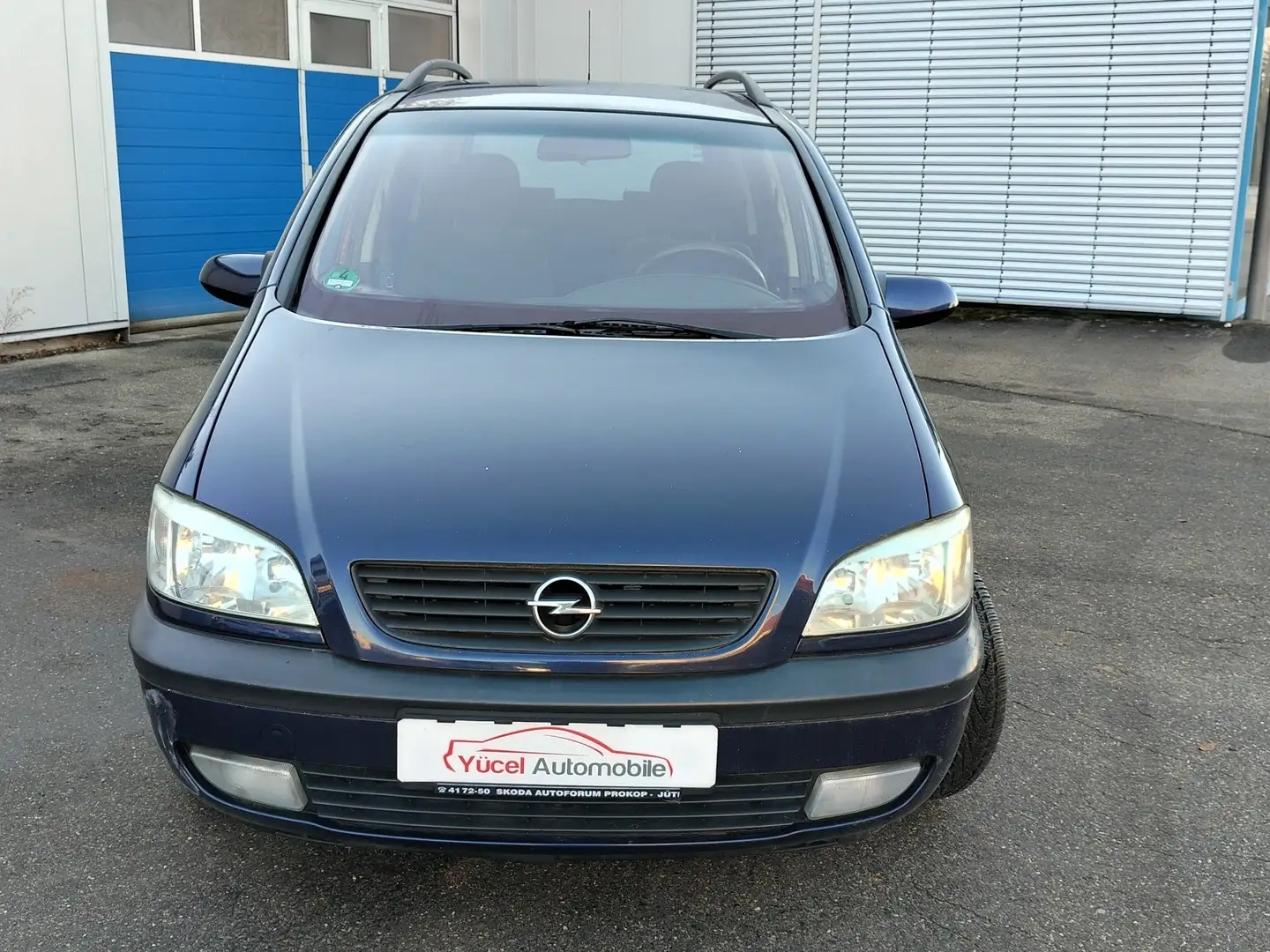 Opel Zafira 1.6 16v Tüv 2027/12 7 Sitz wenig km Синий - 2