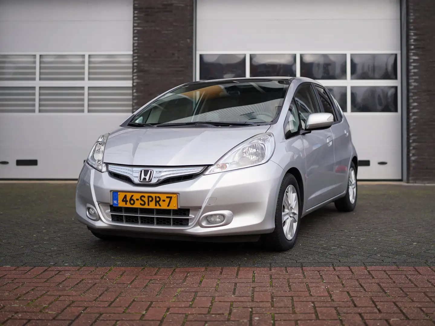 Honda Jazz Jazz 1.4 Exclusive (Panoramadak, leren bekleding) Zilver - 1