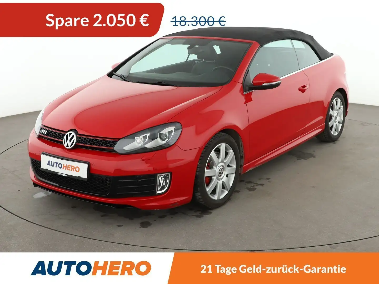 Volkswagen Golf 2.0 TSI GTI BlueMotion Tech Aut.*NAVI* Rot - 1