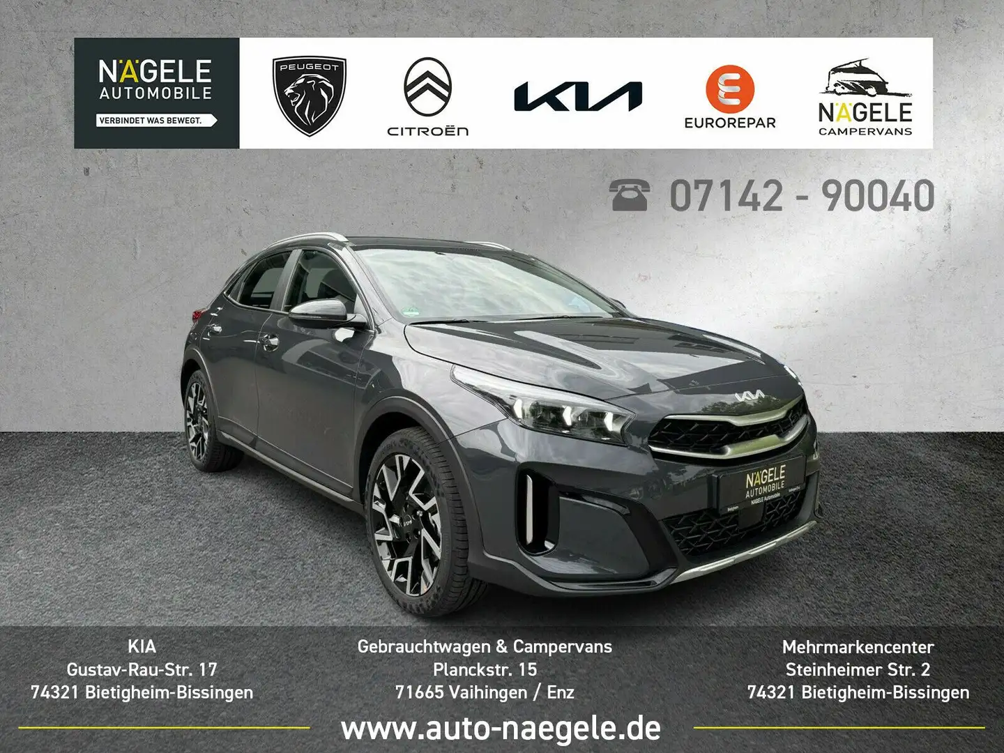 Kia XCeed Xceed 1.5 T-GDI Spirit Automatik| Xclusive|LED Grau - 1