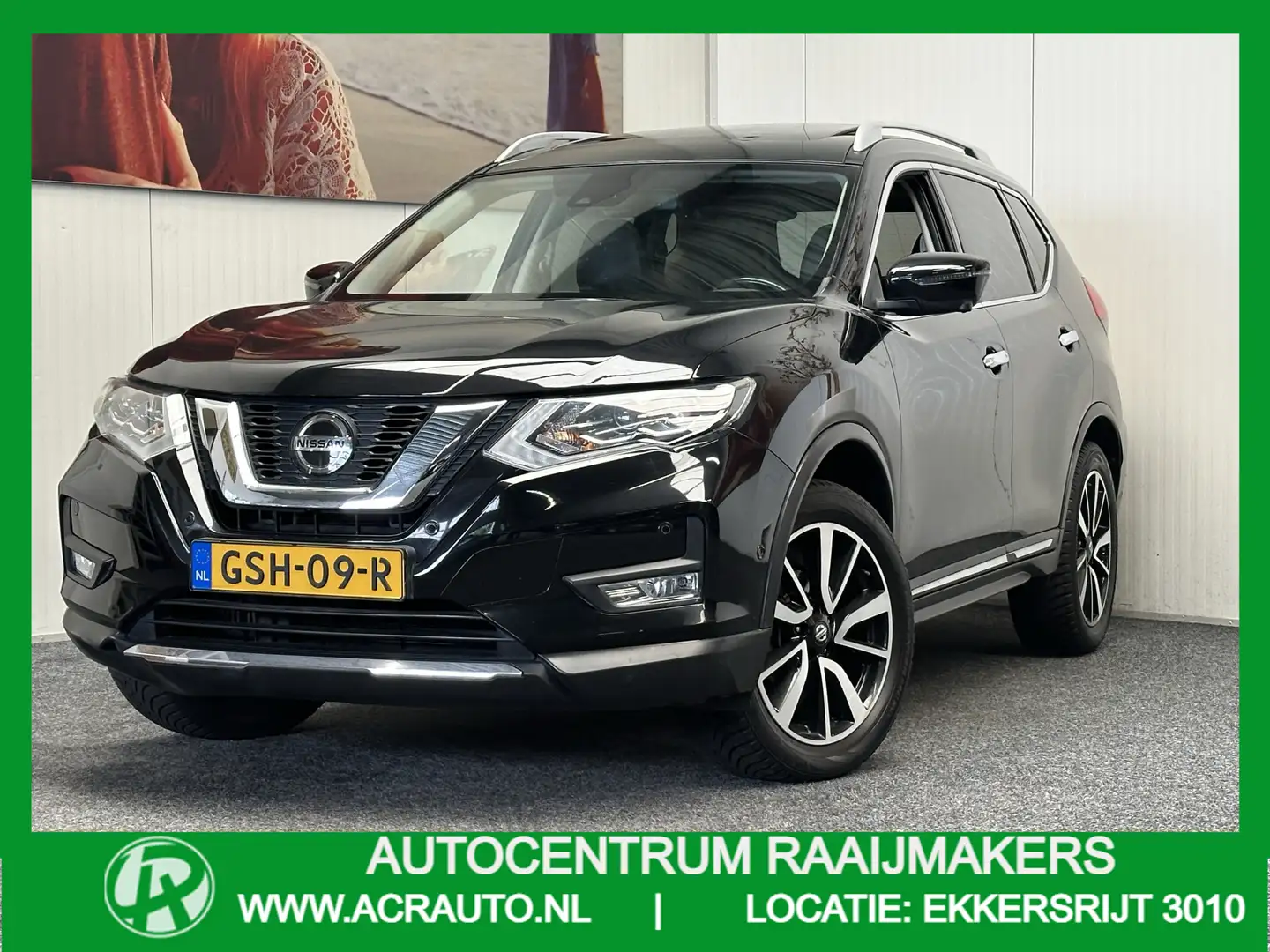 Nissan X-Trail 1.3 DIG-T ACENTA LEDER NAVIGATIE PANORAMA SCHUIF/K Zwart - 1