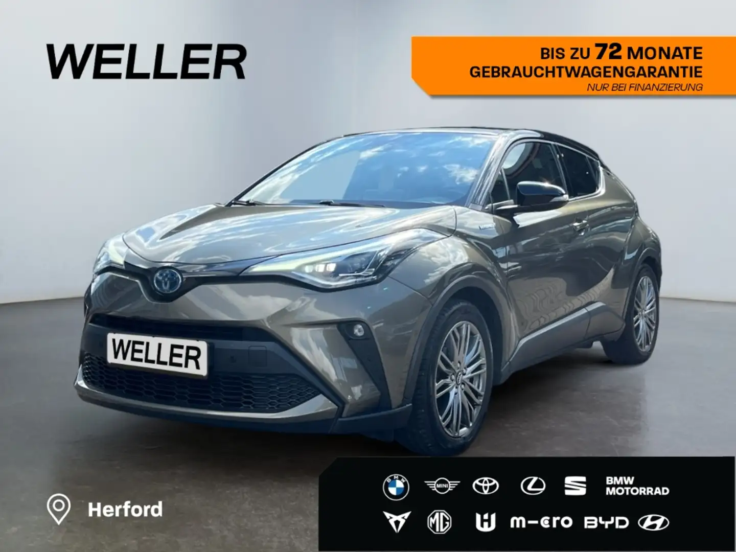 Toyota C-HR 2.0 Hybrid Lounge *LED*JBL*ACC*Kamera*SHZ* Bronze - 1