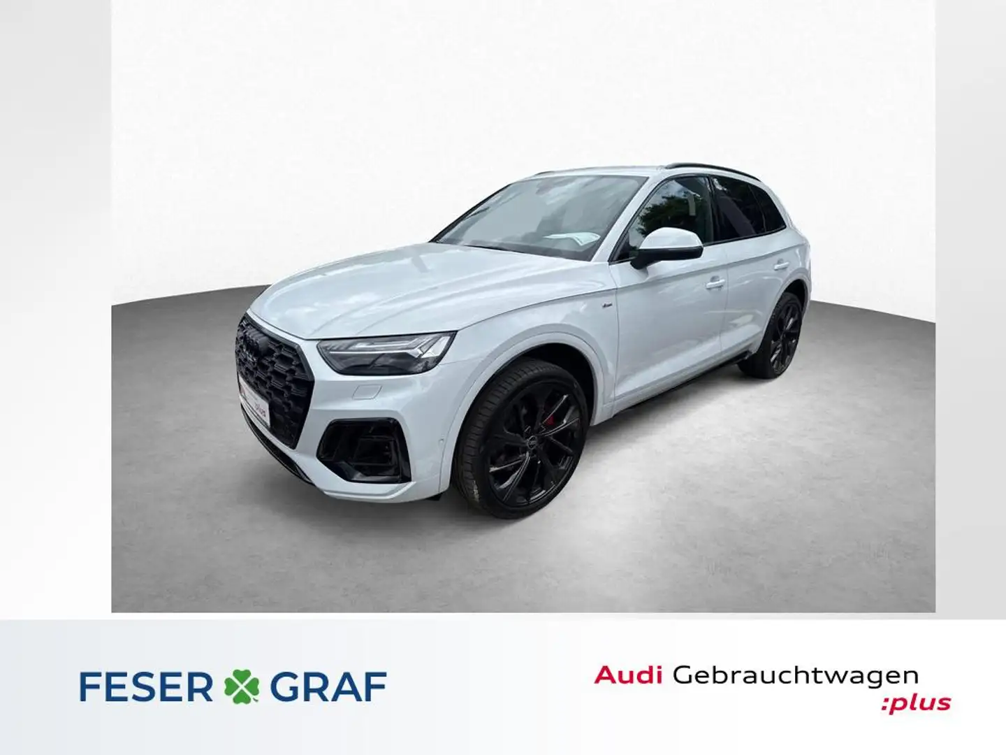 Audi Q5 40 TDI quattro S line Edition-Matrix-ACC-360° Bianco - 1