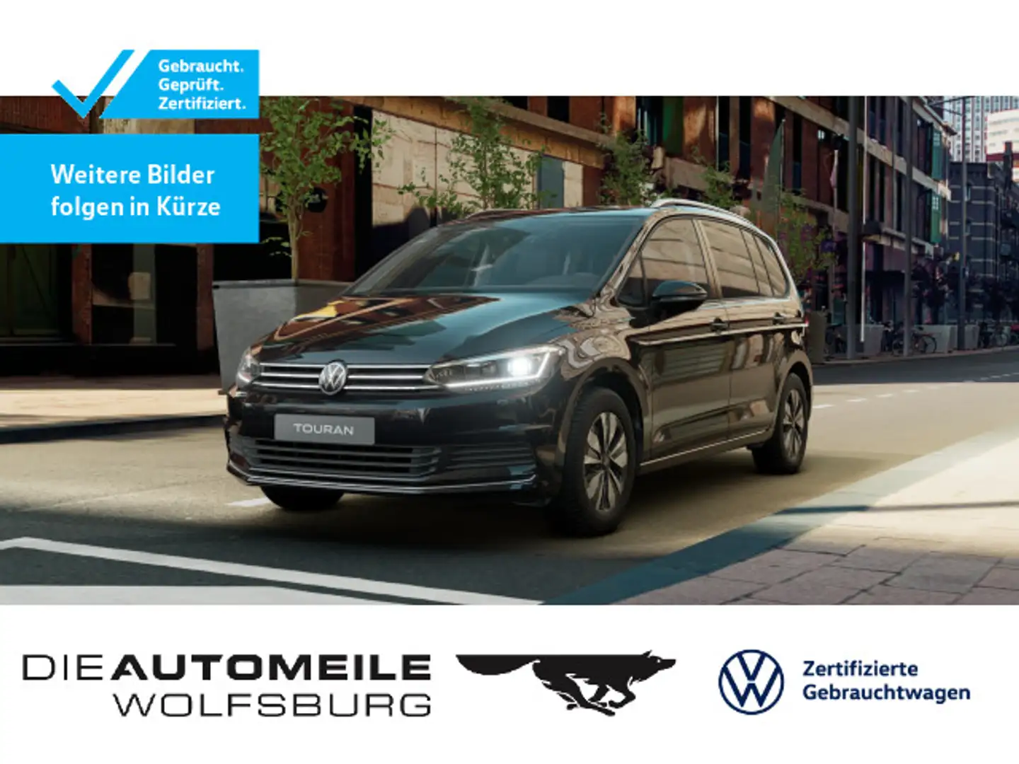 Volkswagen Touran 2.0 TDI DSG Goal Matrix/AHK/ACC/7.Sitze Schwarz - 1
