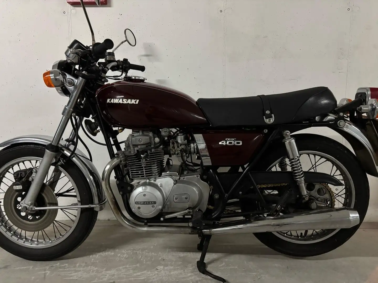 Kawasaki Z 400 OHC1976 Červená - 2
