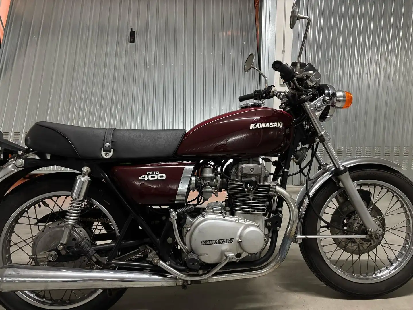 Kawasaki Z 400 OHC1976 Červená - 1