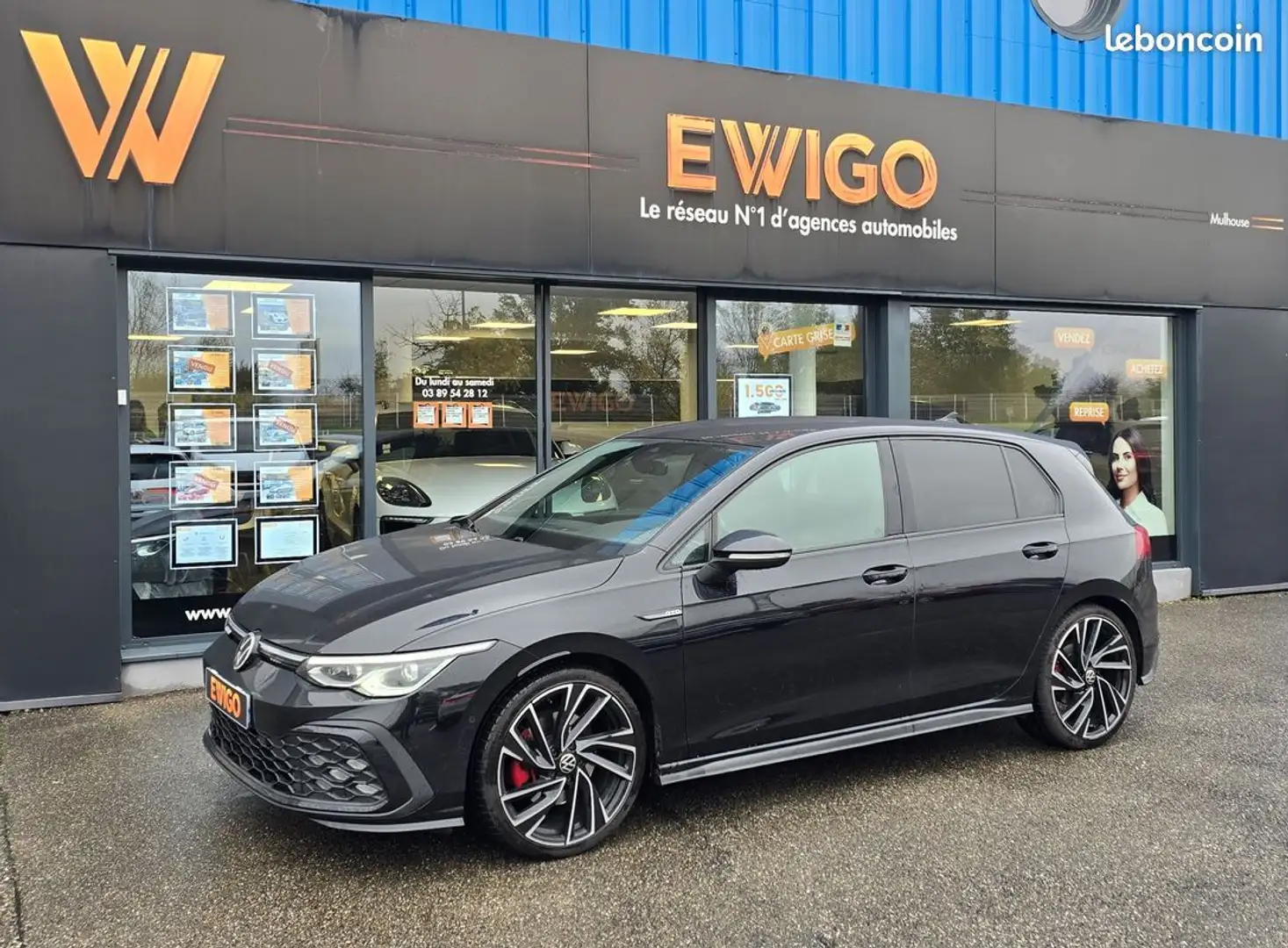 Volkswagen Golf gtd 2.0 tdi 200ch h.k-acc-iq light-attelage-ja 19-fr Noir - 1