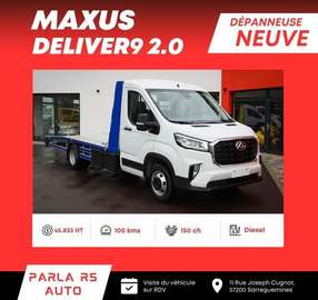 Deliver9 2.0 150ch propulsion plateau fixe roues jumelées neuf