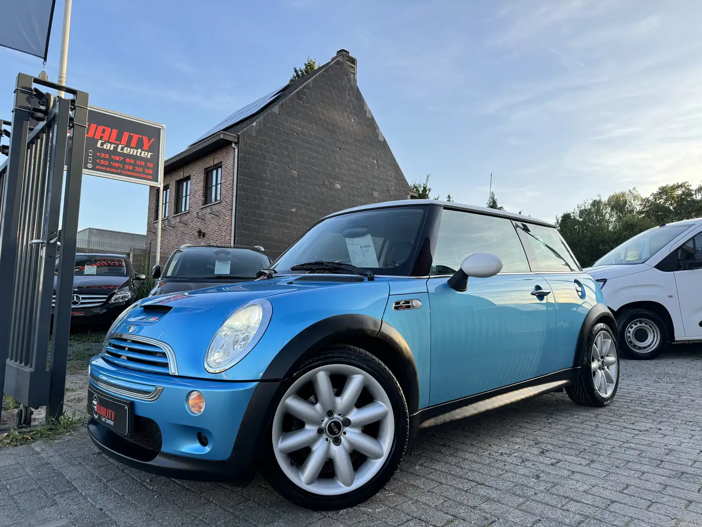 MINI Cooper S 1.6i 163pk 089000km 1st eigenaar GARANTIE Bleu - 1