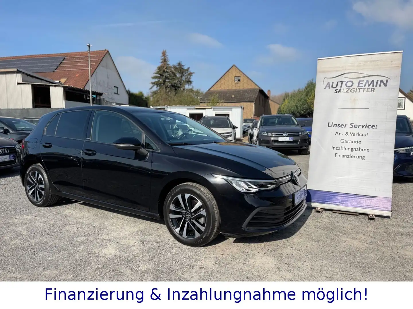 Volkswagen Golf VIII 1.5 TSI United *1.HAND,ACC,LED,NAVI!* Nero - 1