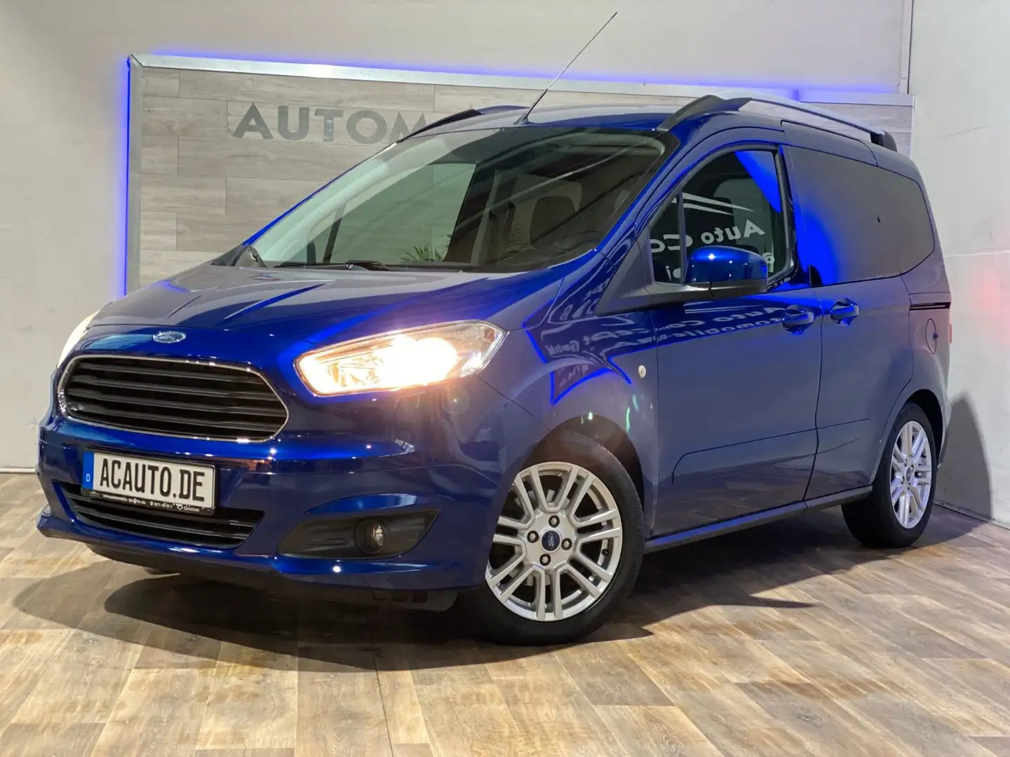 Ford Tourneo Courier Titanium+KLIMA+SZH+PDC Bleu - 1