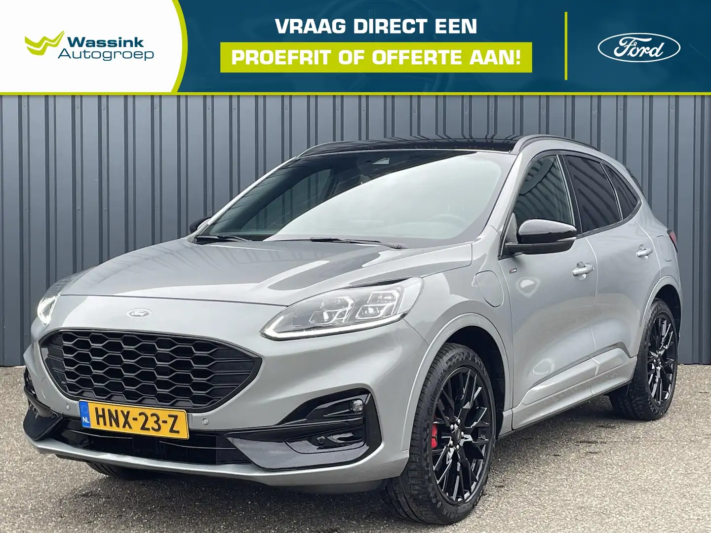 Ford Kuga 2.5 PHEV e-CVT 225pk ST-Line X I Elektrische Verst Grijs - 1