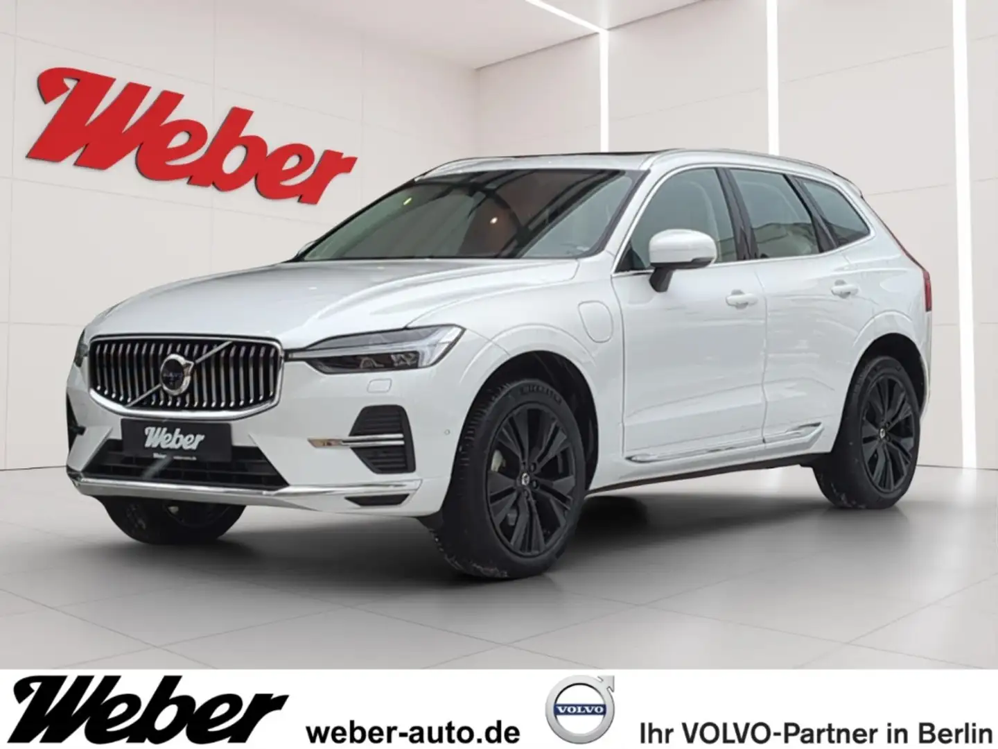Volvo XC60 T8 Recharge Ultimate Bright *B&W*360*Alarm*beige* Weiß - 1
