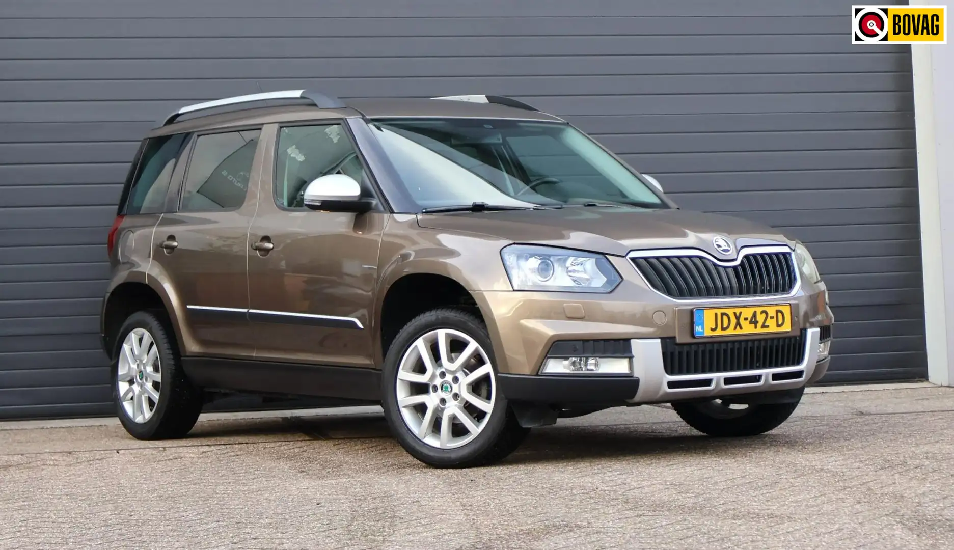 Skoda Yeti 1.4 TSI Elegance Xeno/Cruise/PDC/Automaat/Lux Brun - 1