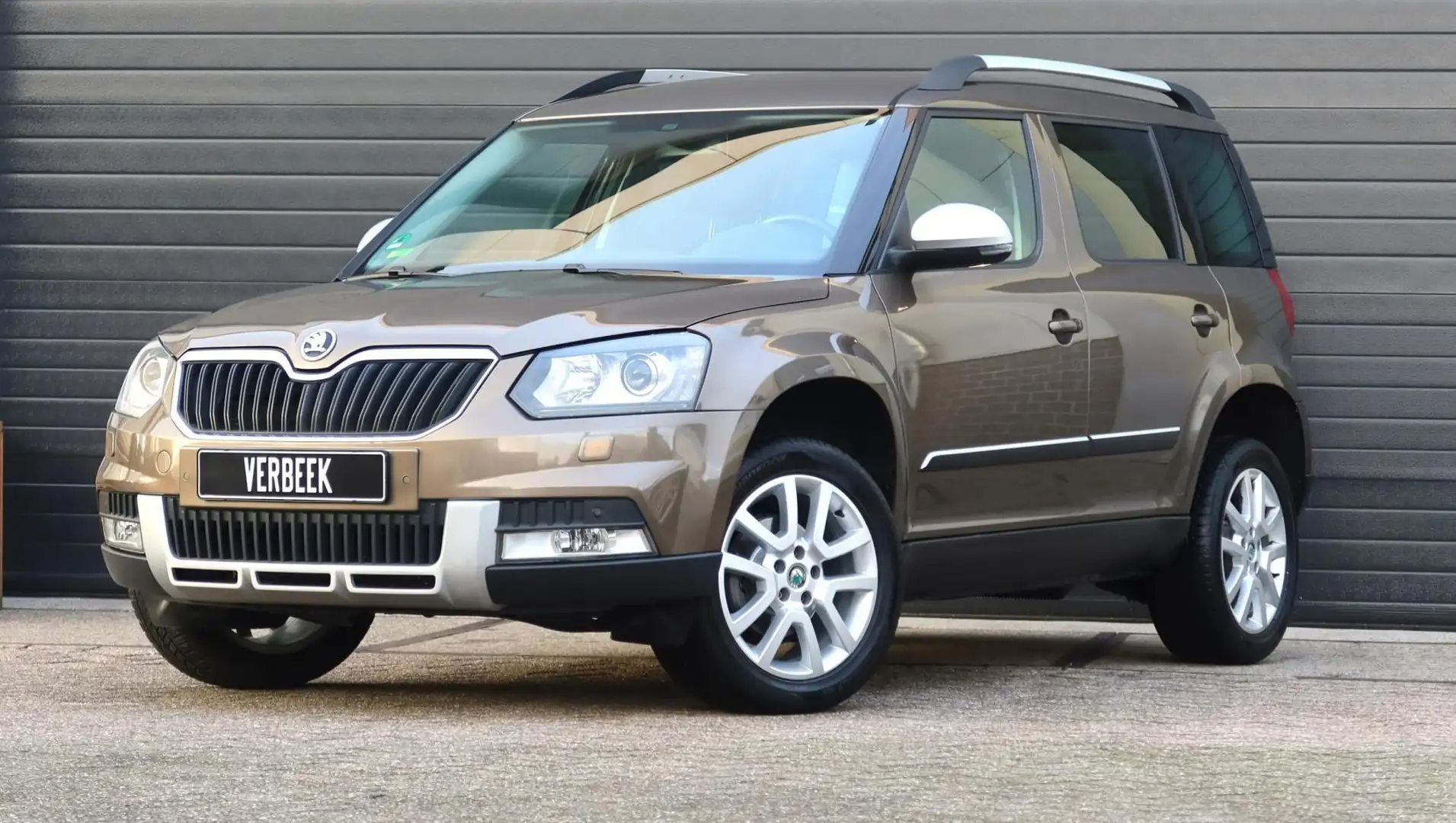 Skoda Yeti 1.4 TSI Elegance Xeno/Cruise/PDC/Automaat/Lux Brun - 2