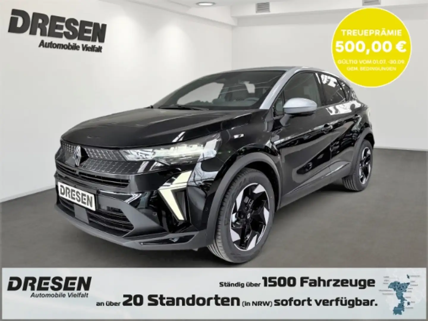 Renault Captur II 1.3 TCe 140 Mild-Hybrid EU6e Techno Mild 360°KA Schwarz - 1
