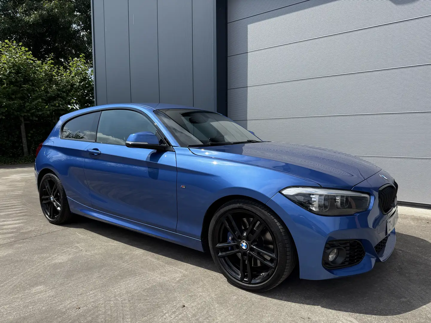BMW 118 118i Aut. Edition M Sport Shadow Bleu - 2