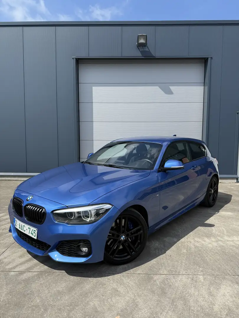 BMW 118 118i Aut. Edition M Sport Shadow Bleu - 1