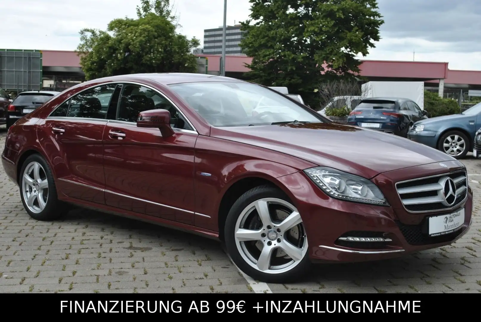 Mercedes-Benz CLS 350 BE LED SHZ Bi-XENON TEMP 1 HAND ORG17TKM Červená - 2