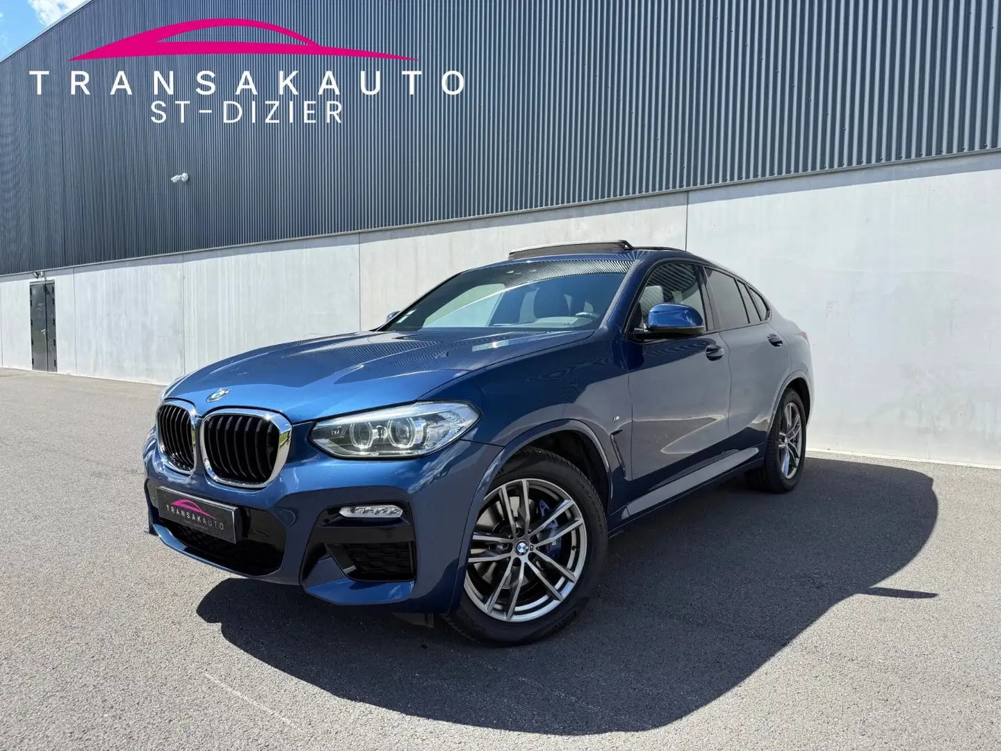 BMW X4 X4 xDrive30i 252 ch BVA8 M Sport Bleu - 1