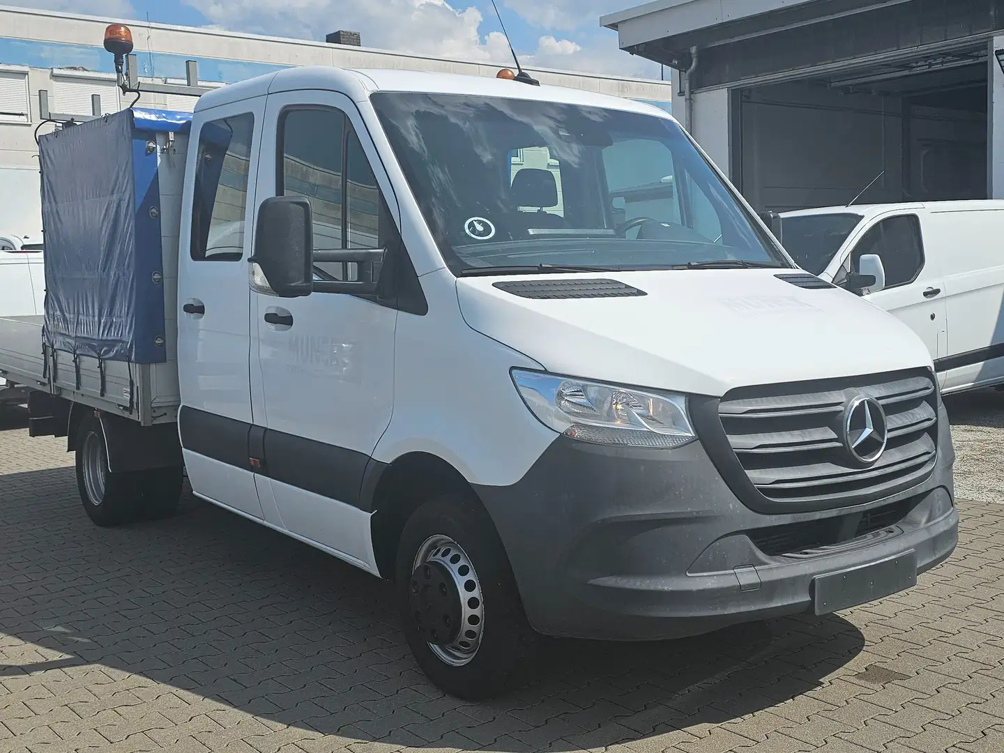 Mercedes-Benz Sprinter 516 CDI RWD L4 7-Sitze Pritsche Weiß - 2