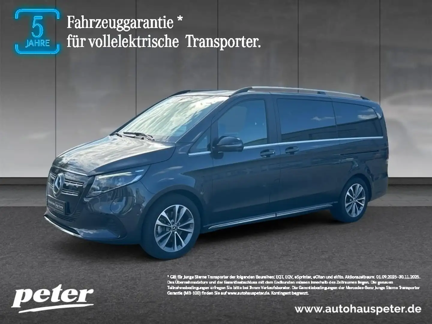 Mercedes-Benz EQV 300 AVANTGARDE AIRMATIC+LEDER Grau - 1