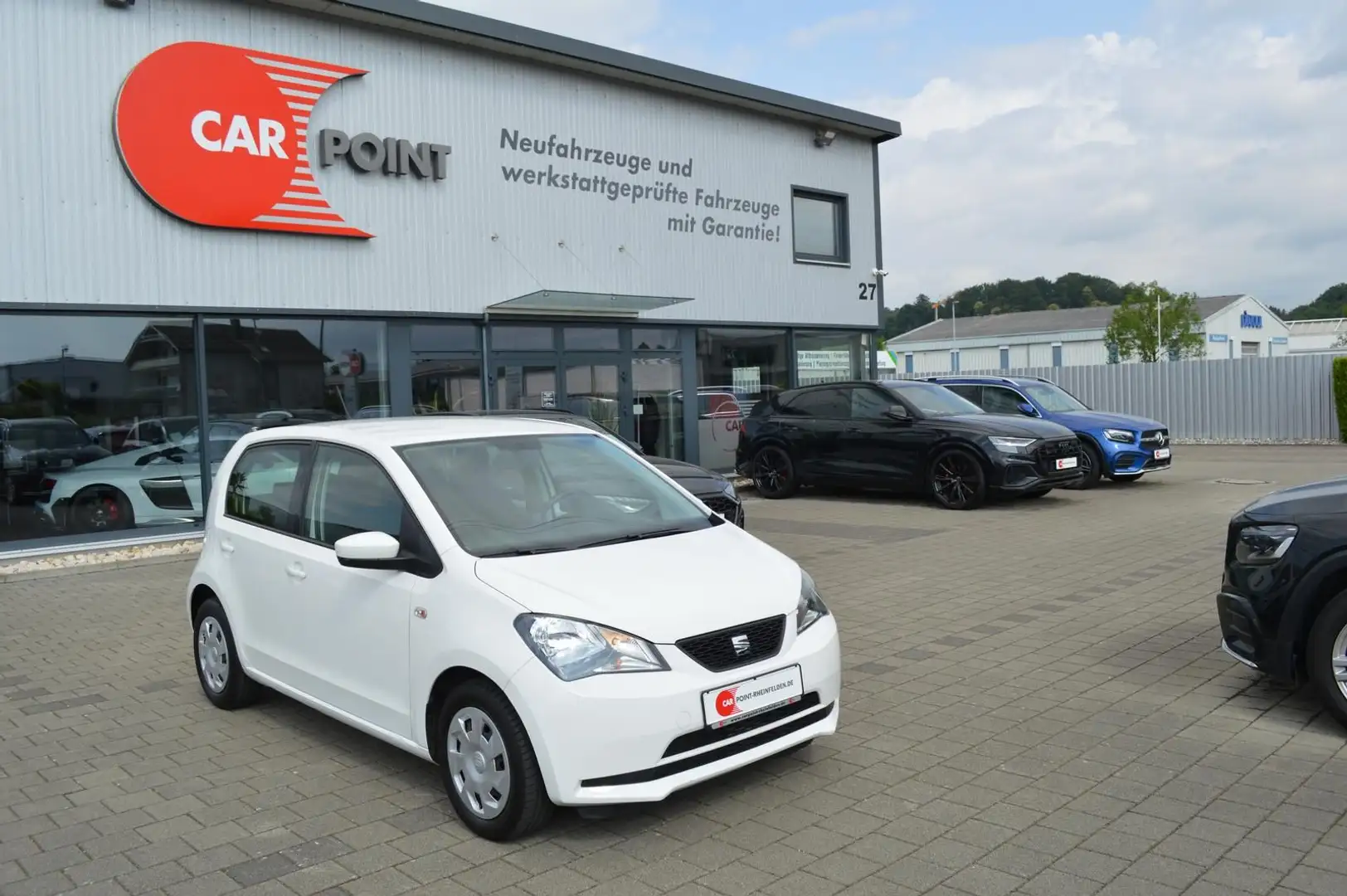 SEAT Mii Style *BT-Media*Klimaanlage*AUX-In*SHZ*PDC Wit - 1