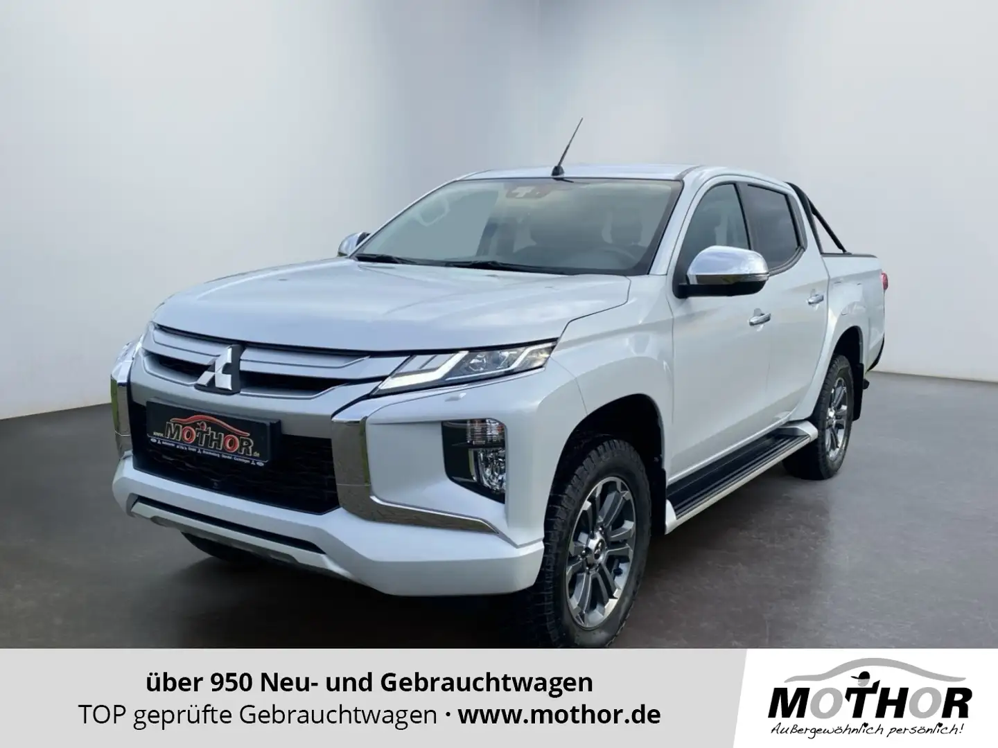Mitsubishi L200 Top 2,2 DI-D 4WD TEMP SHZ KAM360 AHK Weiß - 1