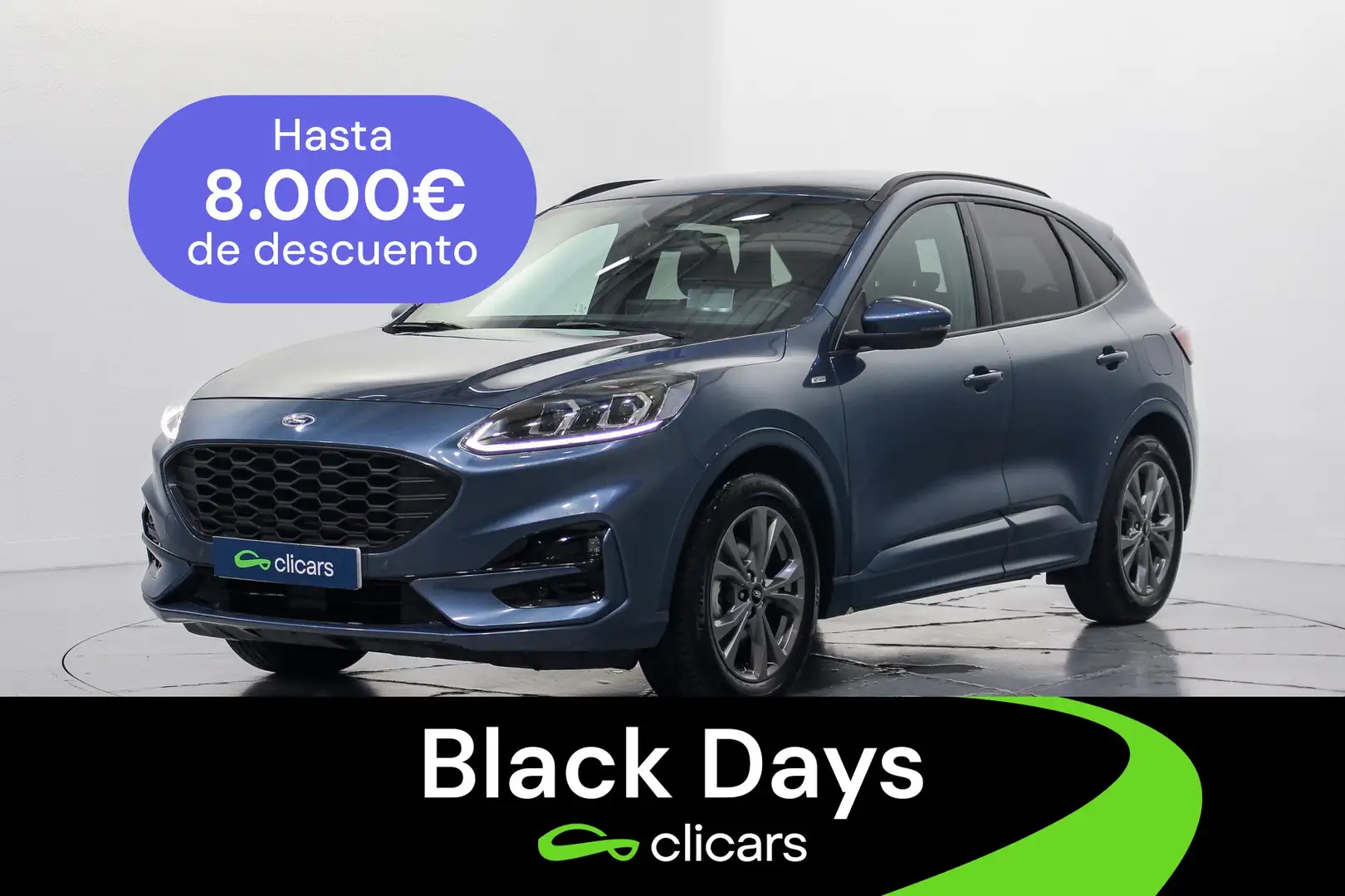 Ford Kuga 1.5 EcoBoost ST-Line FWD 150 Bleu - 1