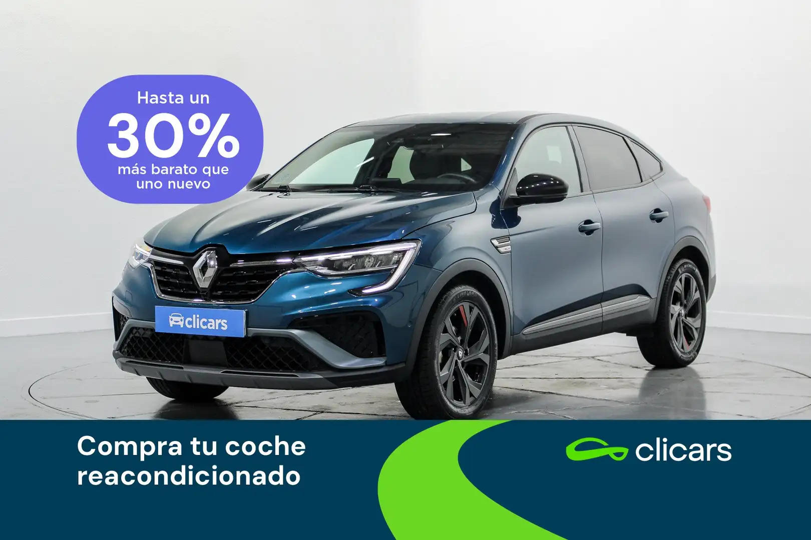 Renault Arkana 1.3 TCe R.S. Line EDC 103kW Azul - 1