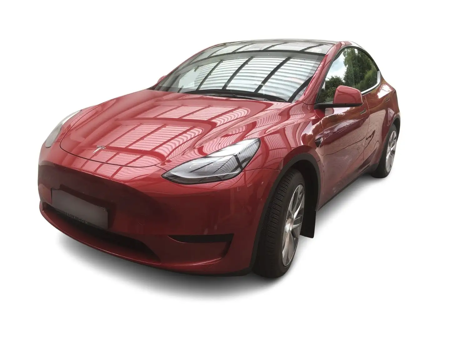 Tesla Model Y Standard Range RWD *Red/Black* Rood - 1