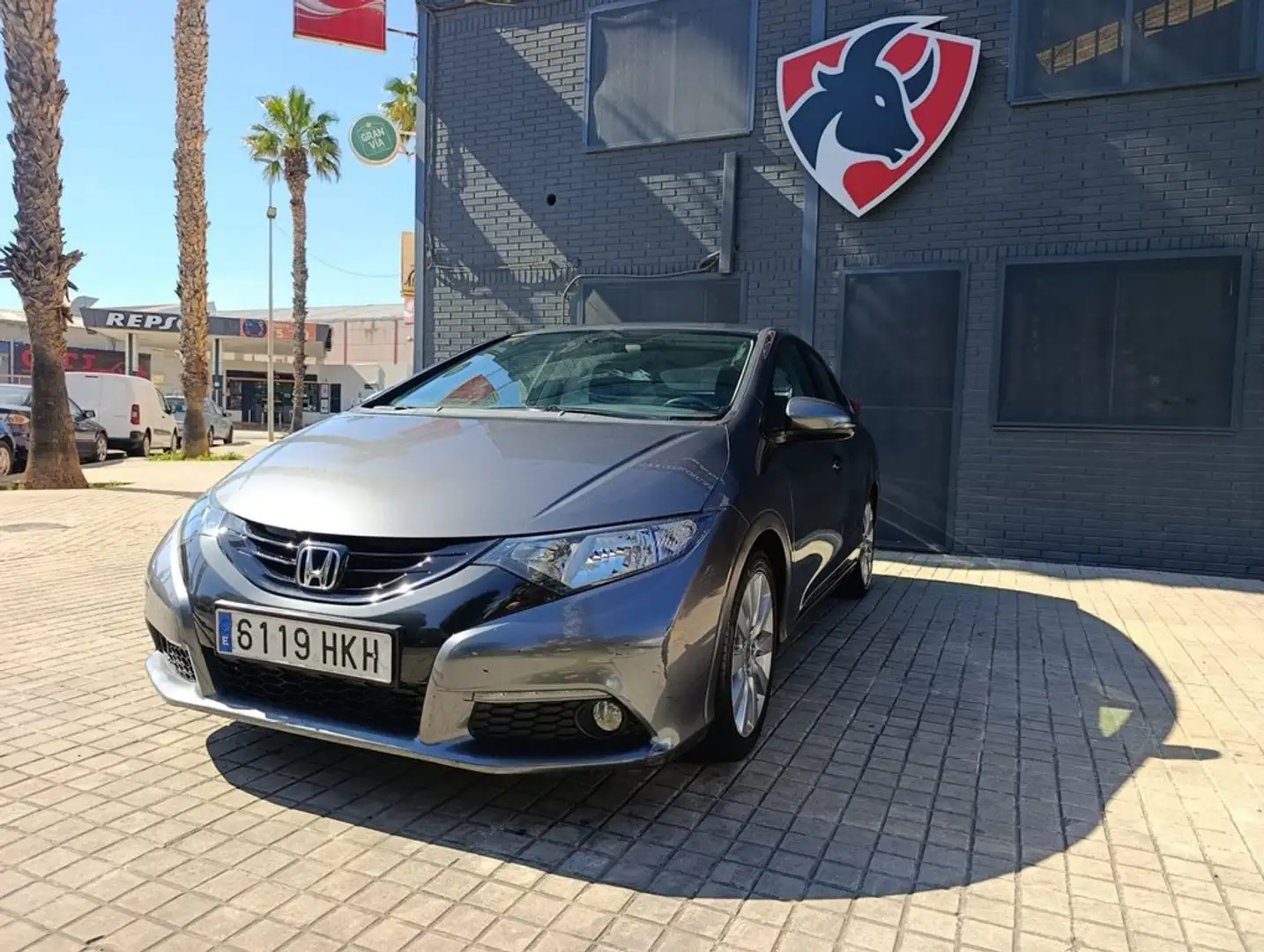 Honda Civic 1.8i-VTEC Executive Gris - 1