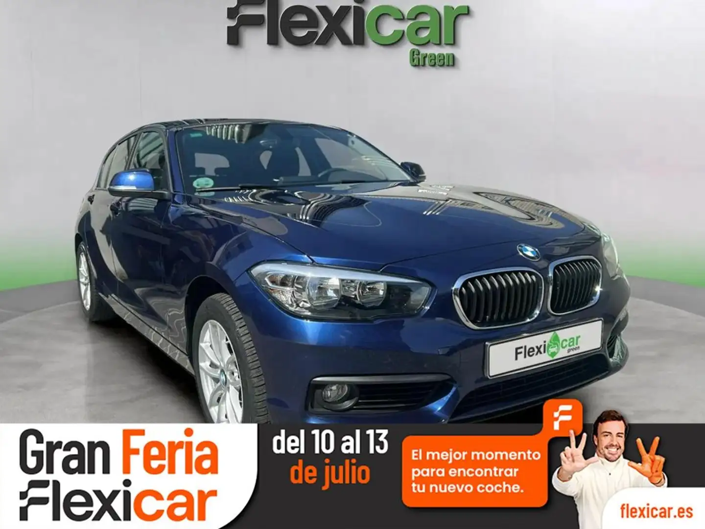 BMW 118 118d Azul - 1