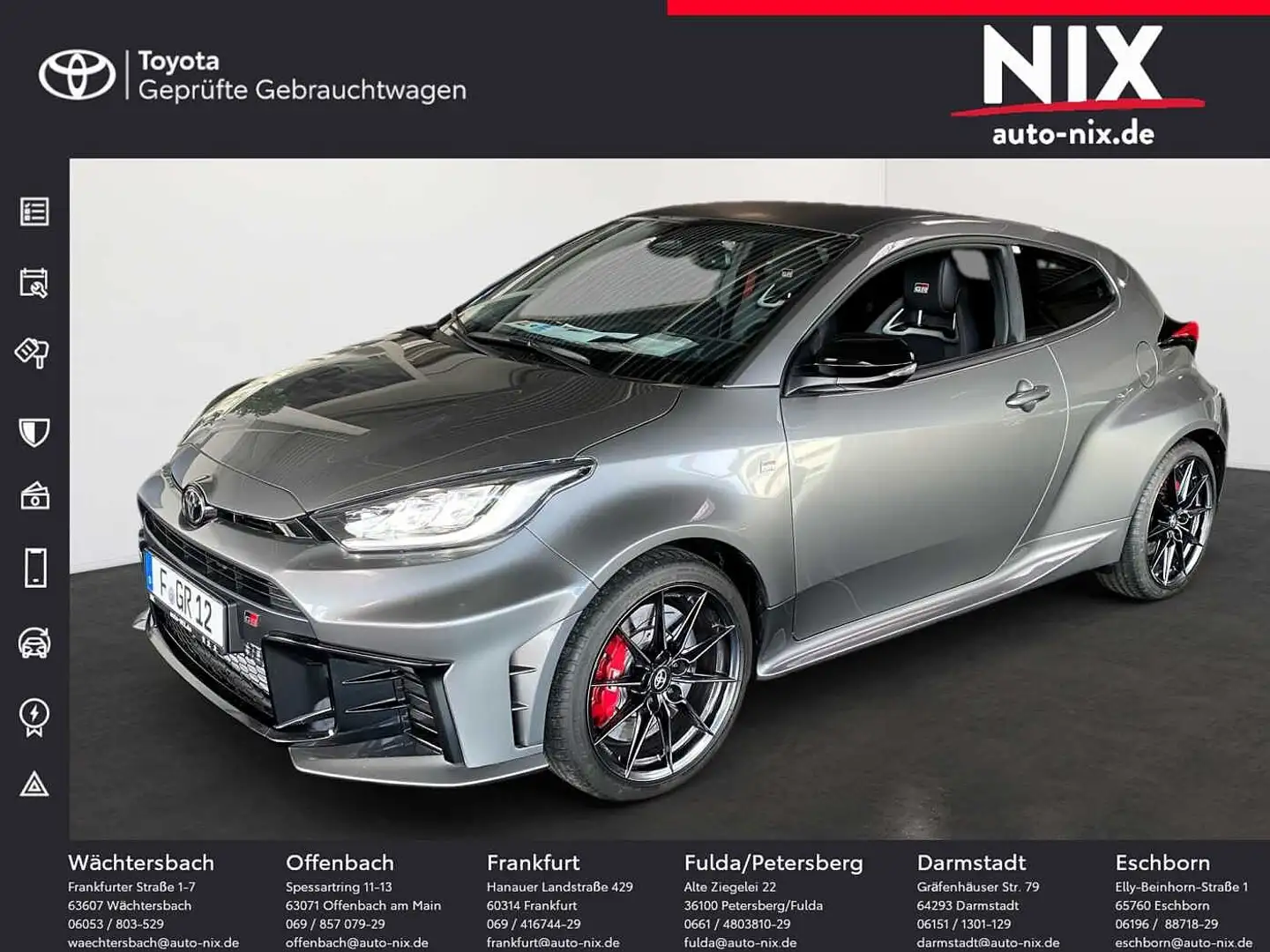 Toyota Yaris 3-Türer GR Automatik Silber - 1