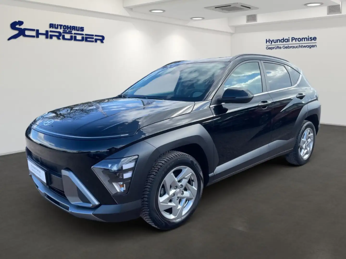 Hyundai KONA 1.0T GDI Trend Navigation Rückfahrkamera Schwarz - 1