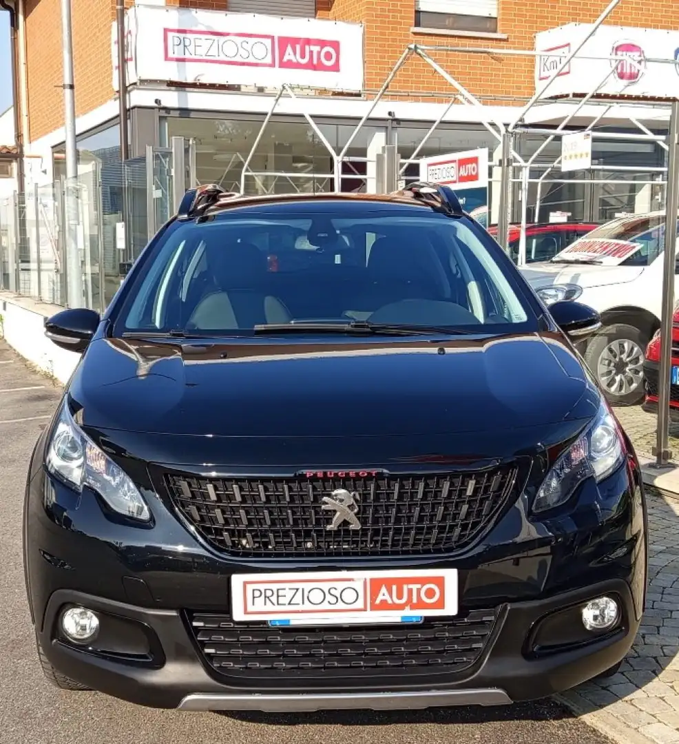 Peugeot 2008 1° serie PureTech Turbo 110 EAT6 S&S GT Line Schwarz - 2