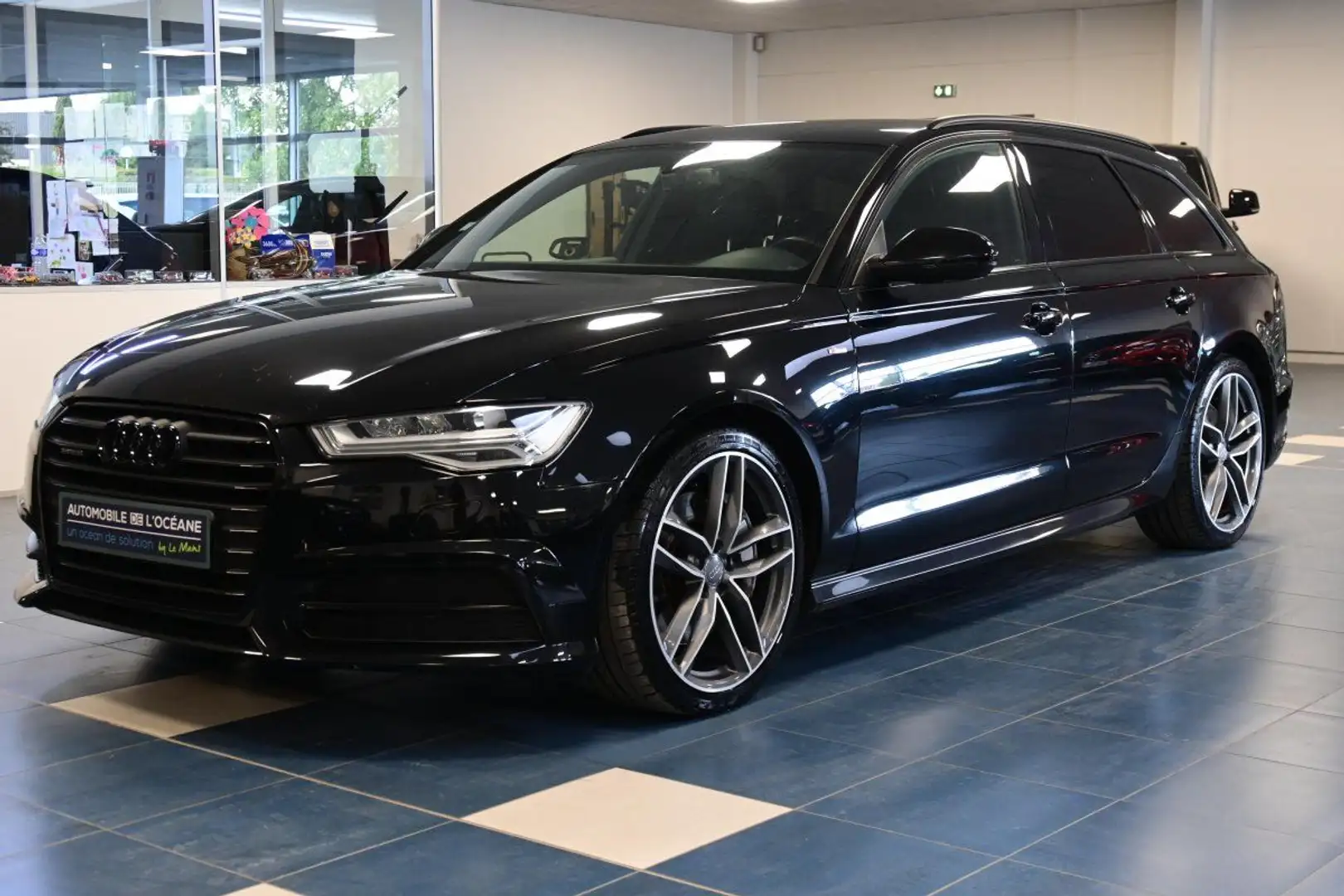 Audi A6 V6 3.0 BiTDI 320 Tiptronic 8 Quattro S line Noir - 1