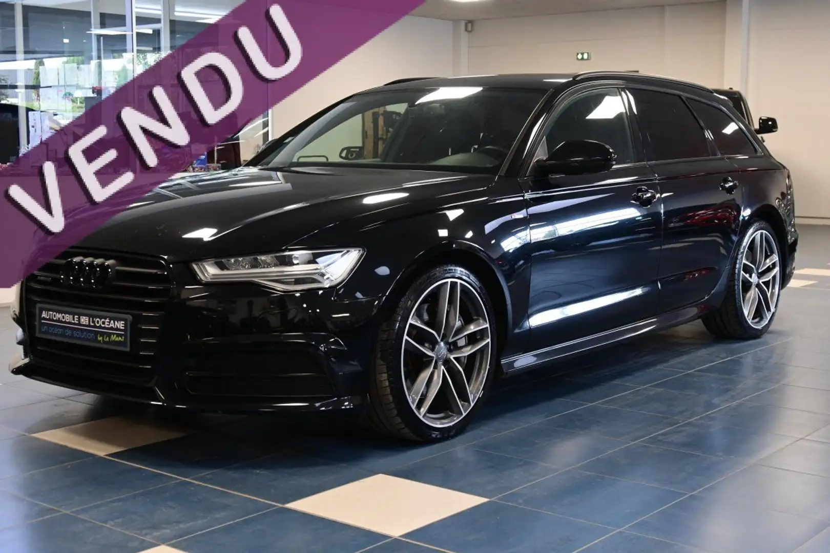 Audi A6 V6 3.0 BiTDI 320 Tiptronic 8 Quattro S line Černá - 1