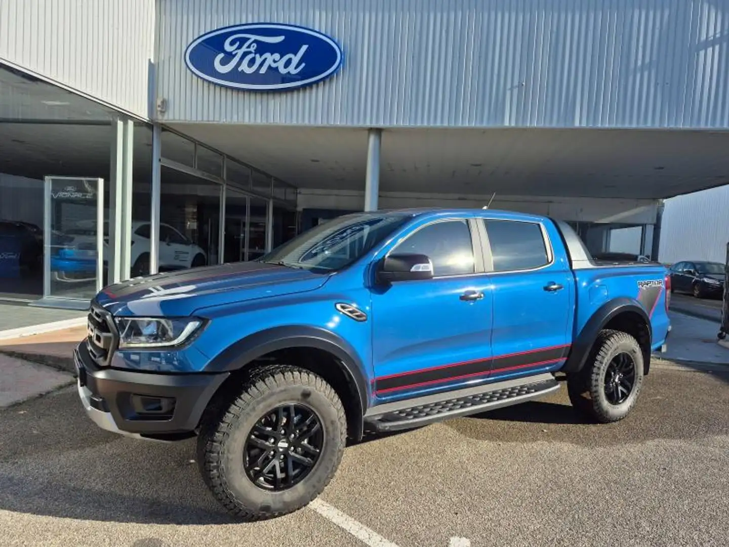 Ford Ranger 2.0 TDCi 213ch Double Cabine Raptor Special Editio Bleu - 2