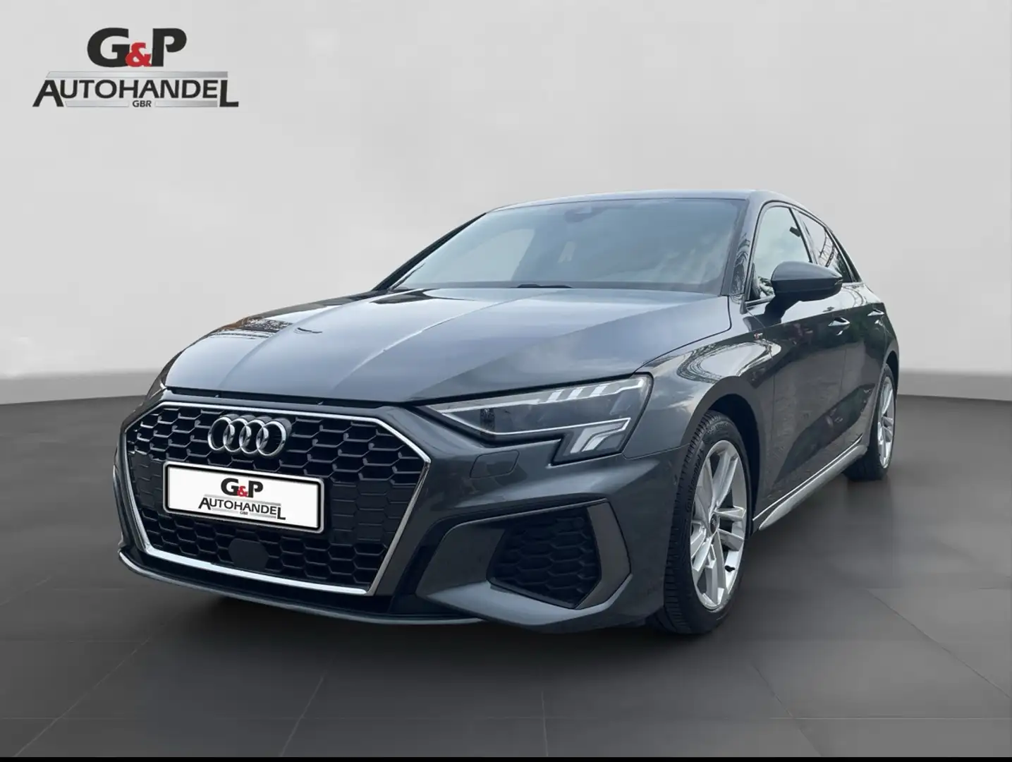 Audi A3 35 TDI S line Gris - 2