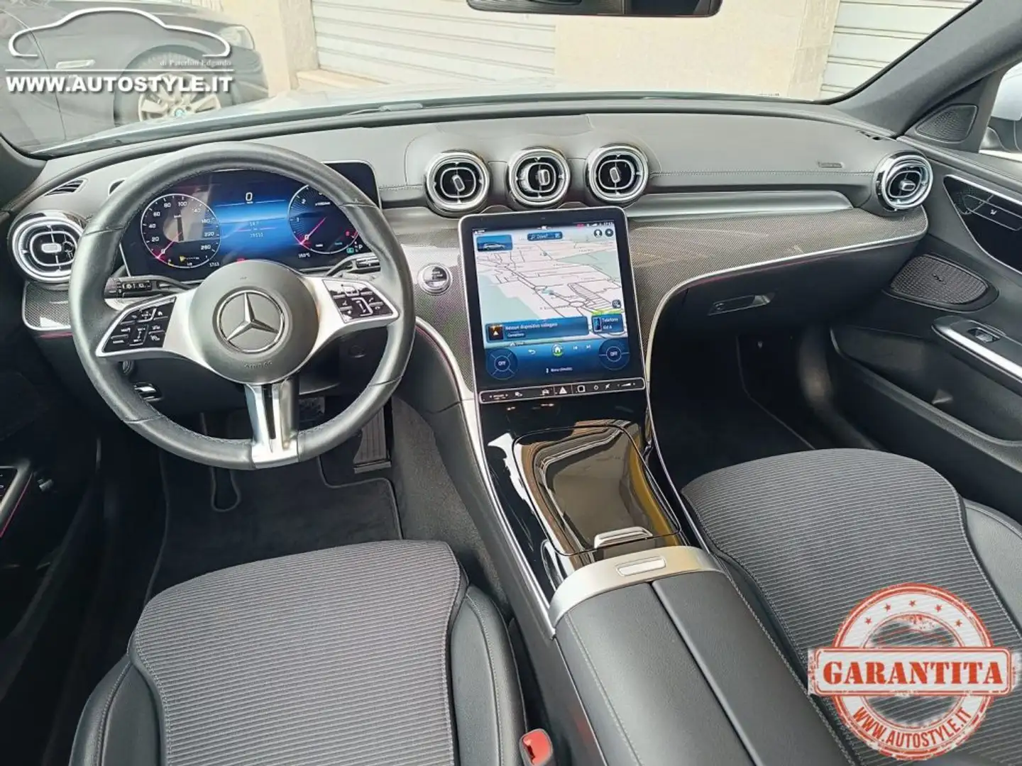 Mercedes-Benz C 220 d Wagon SPORT 9G-TRONIC Mild hybrid S.W. Argento - 2