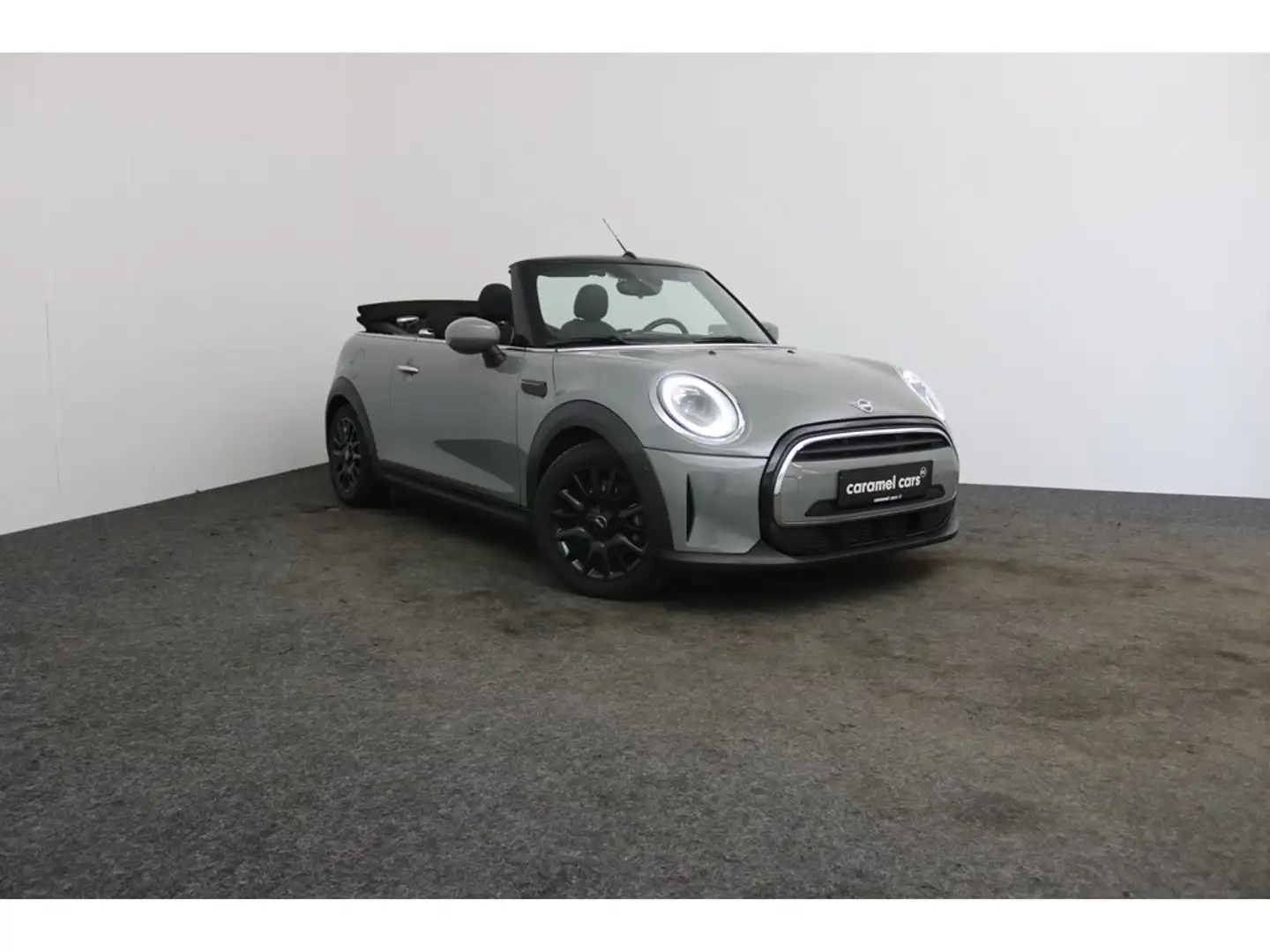 MINI Cooper Cabrio 1.5 TURBO AUTOMAAT *DAB*GPS*SENSOREN*BTW AFTREKBAA Сірий - 2