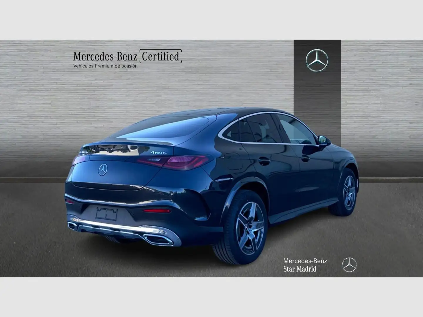Mercedes-Benz GLC 300 Coupé de 4MATIC Gris - 2