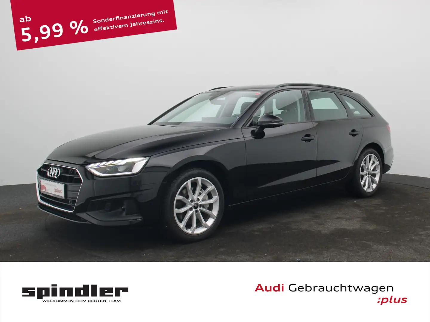Audi A4 40 TDI S-tronic / MMI-Navi+, LED, ACC Schwarz - 1