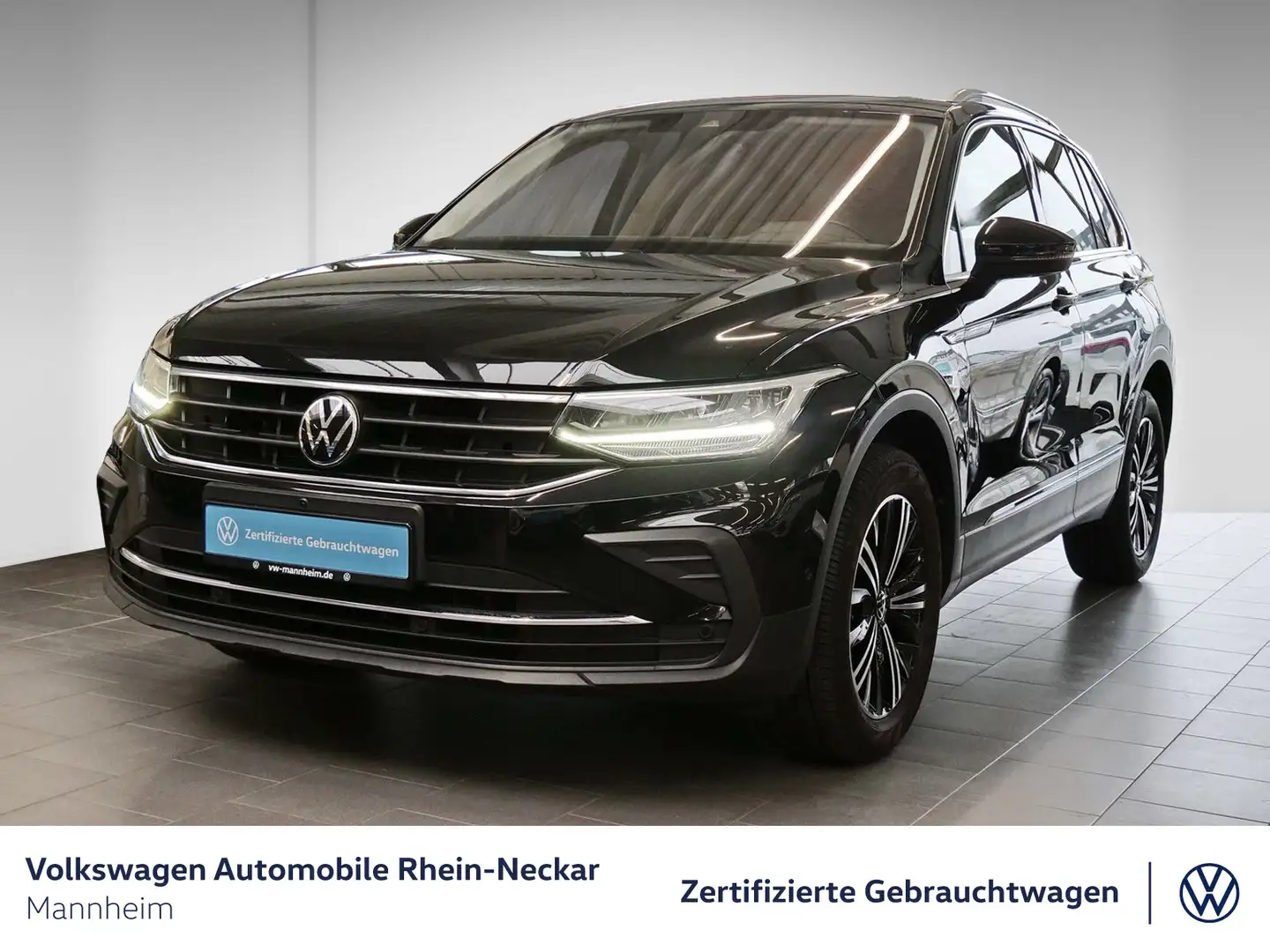 Volkswagen Tiguan 2.0 TDI Life 4Motion DSG Navi AHK Kamera Schwarz - 2