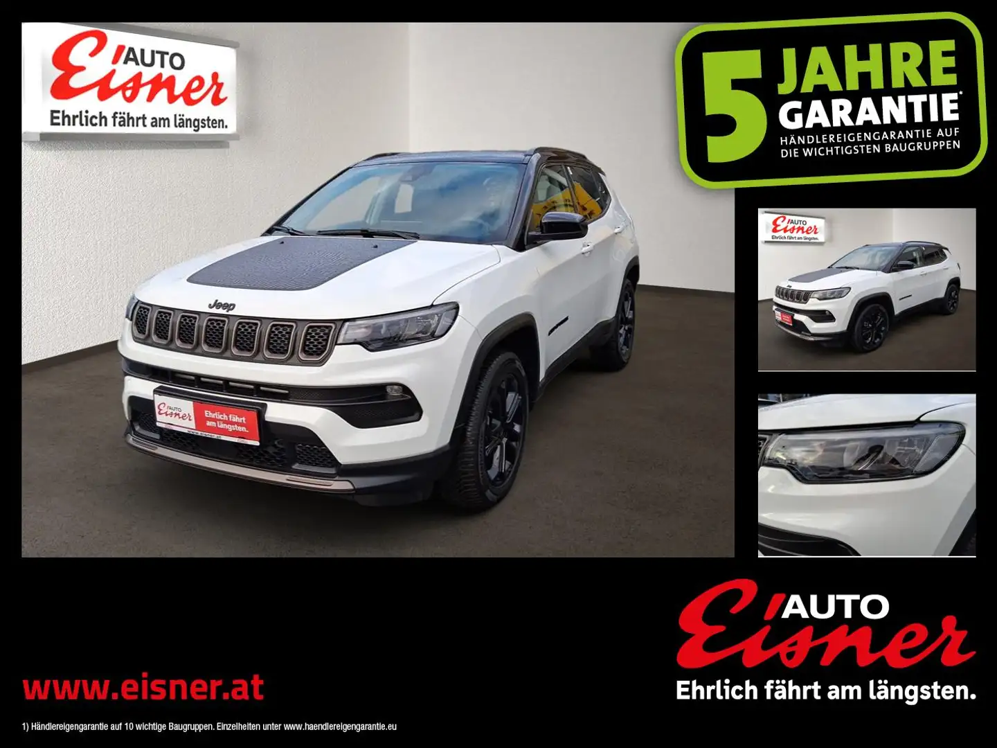 Jeep Compass 1.3 PHEV UPLAND AT Schwarz - 1