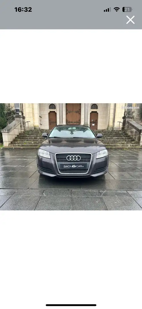 Audi A3 A3 1.6 TDI 105 DPFAmbiente Gris - 2