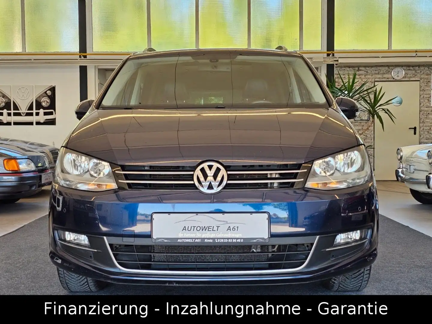 Volkswagen Sharan Highline BMT 2.0 TDI PANO*ALCANTARA*NAVI Bleu - 2