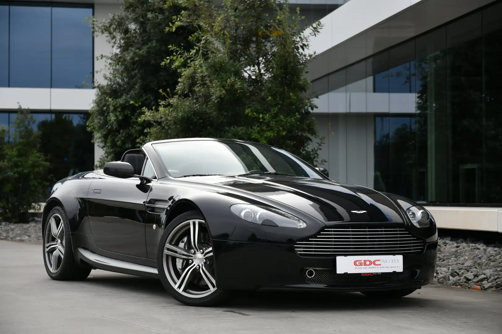 Aston Martin Vantage Vantage Roadster N400 165/240 / FULL SERVICE Noir - 1